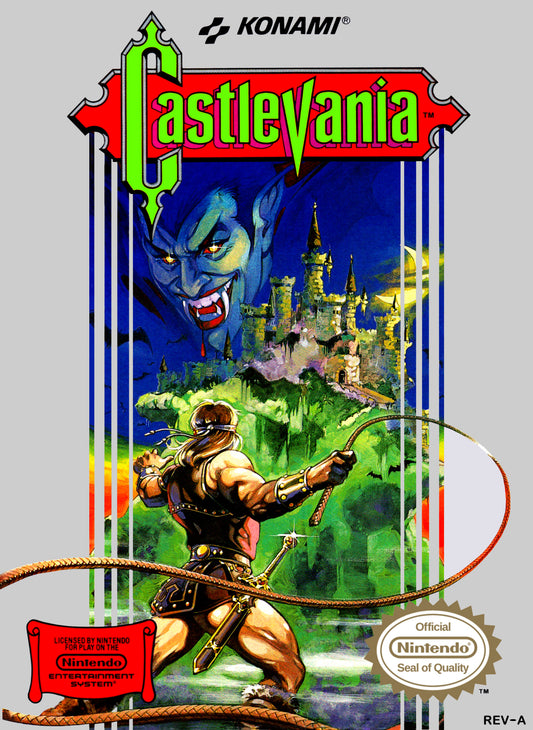 CASTLEVANIA  - NES (W/BOX)