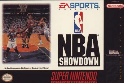 NBA SHOWDOWN  - SNES (W/BOX)