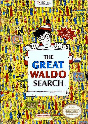 GREAT WALDO SEARCH  - SNES (W/BOX)