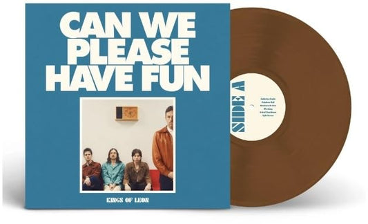 KINGS OF LEON - CAN WE PLEASE HAVE FUN - BROWN COLORED VINYL