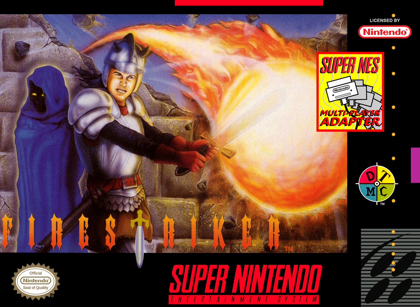 FIRE STRIKER  - SNES (W/BOX)