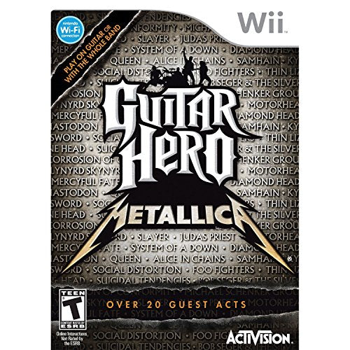 USED-GUITAR HERO: METALLICA