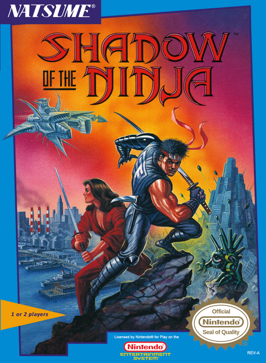 SHADOW OF THE NINJA  - NES