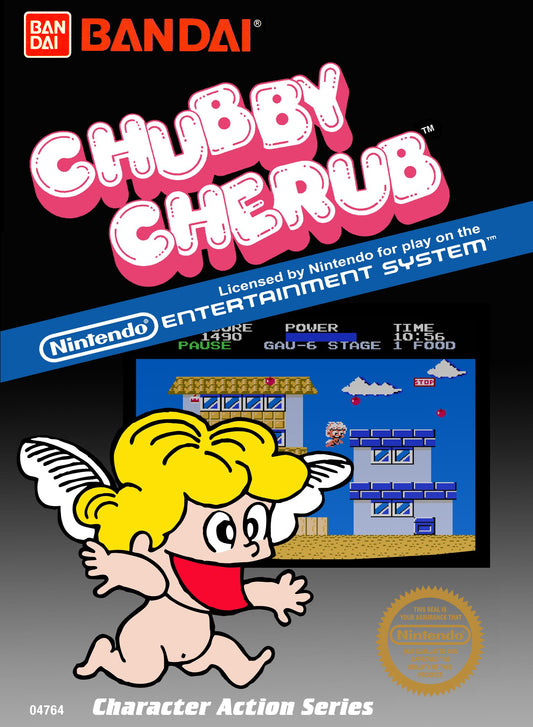 CHUBBY CHERUB  - NES (W/BOX)