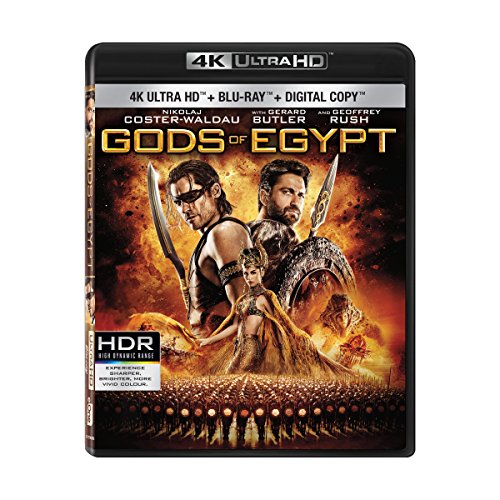 GODS OF EGYPT [4K + BLU-RAY + DIGITAL COPY]