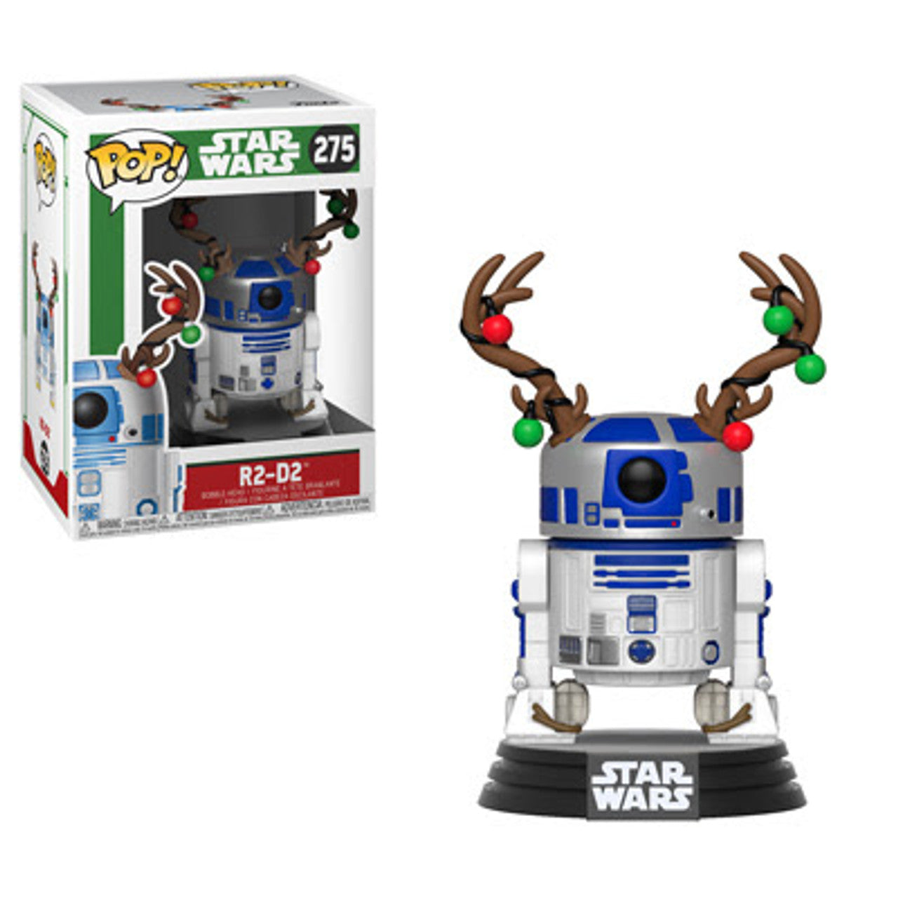 STAR WARS: R2-D2 #275 & C-3PO #276 FUNKO (HOLIDAY) - FUNKO POP!-SET OF 2