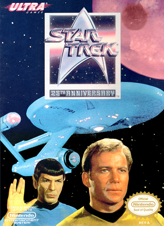 STAR TREK: 25TH ANNIVERSARY  - NES (W/BOX & MANUAL)