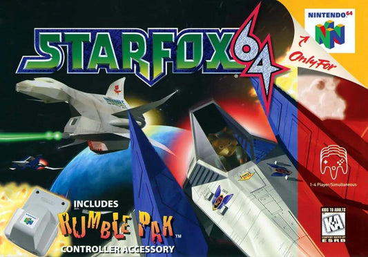 STAR FOX 64  - N64 (W/BOX)