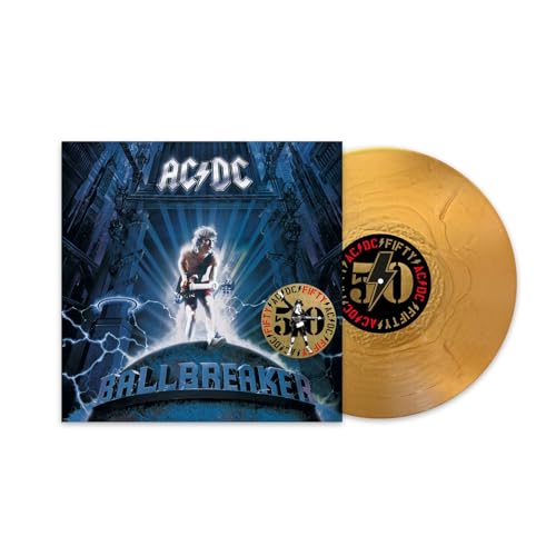 AC/DC - BALLBREAKER (50TH ANNIVERSARY GOLD COLOR VINYL)