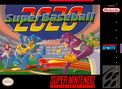 SUPER BASEBALL 2020  - SNES (W/BOX)