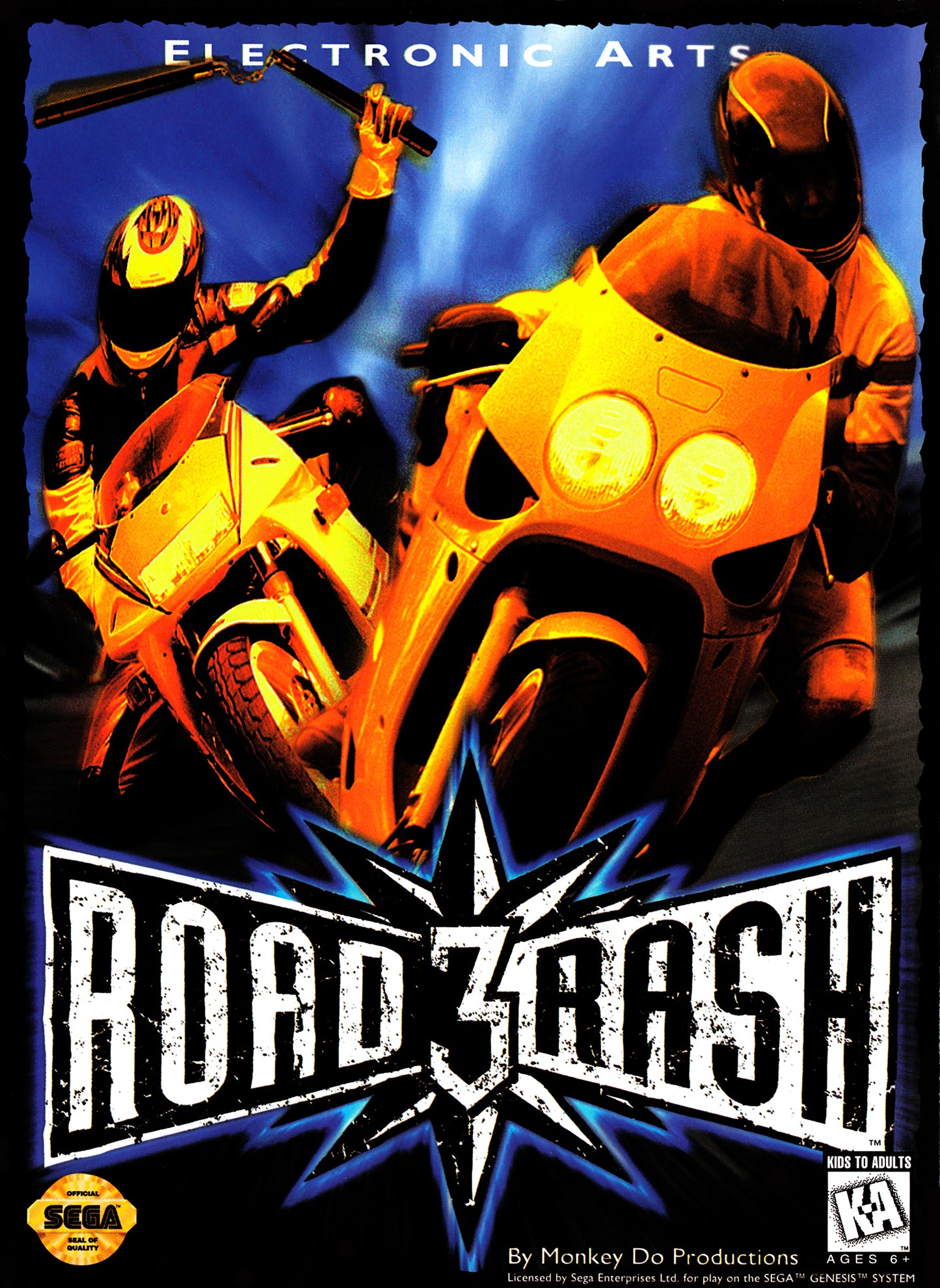 ROAD RASH  - GENESIS