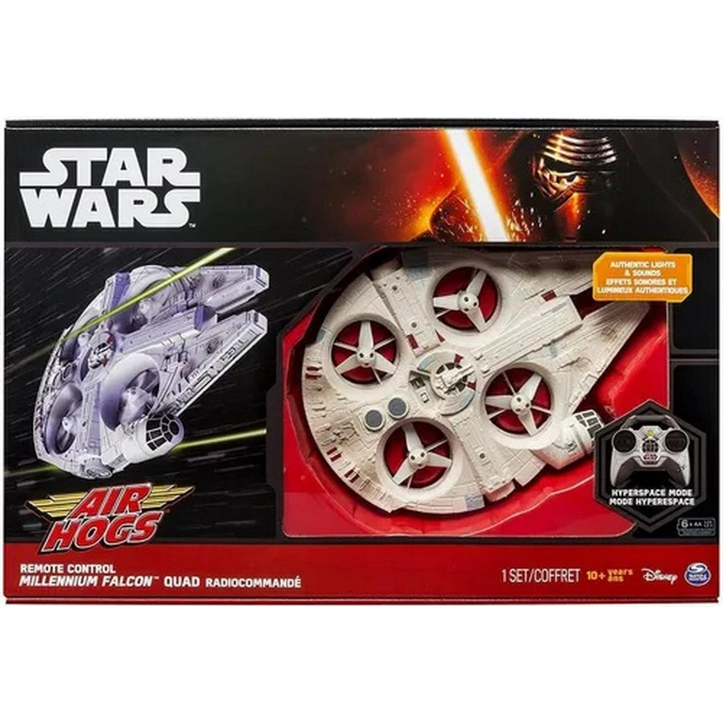 STAR WARS: MILLENNIUM FALCON - AIR HOG-TESTED