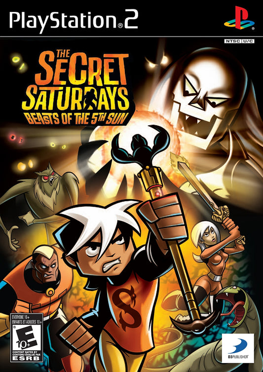 SECRET SATURDAYS: BEASTS OF THE 5TH SUN  - PS2