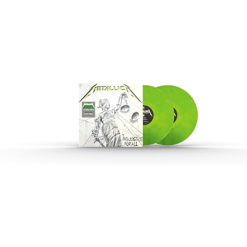 METALLICA - & JUSTICE FOR ALL - 'DYERS GREEN' COLORED VINYL