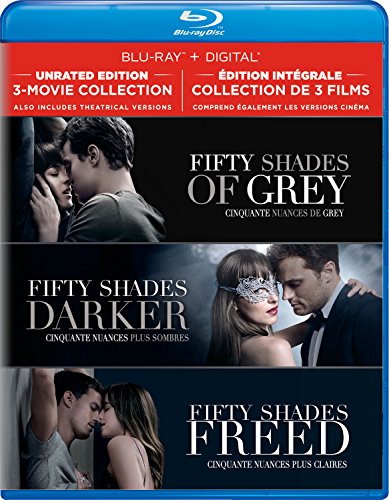 FIFTY SHADES: 3-MOVIE COLLECTION - UNRATED EDITION BLU-RAY + DIGITAL