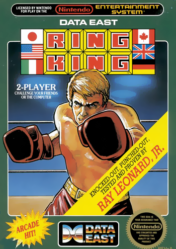 RING KING  - NES (W/BOX)