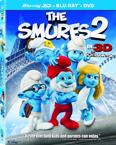 SMURFS 2 - SCHTROUMPFS 2 [BLU-RAY 3D + BLU-RAY + DVD + ULTRAVIOLET] (BILINGUAL)