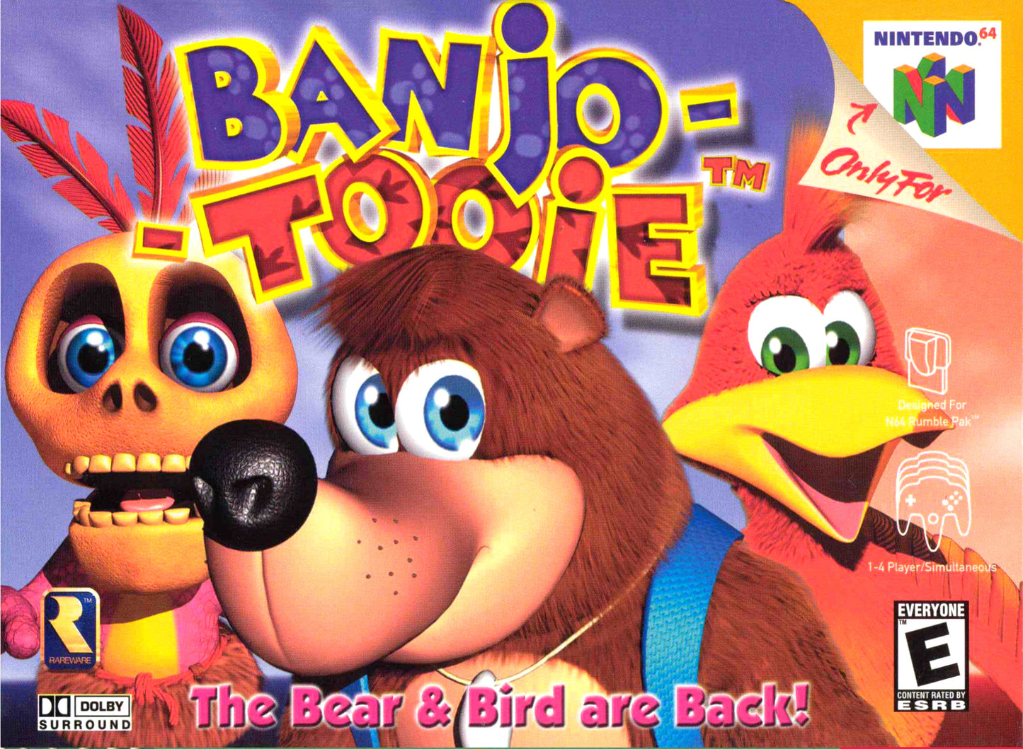 BANJO-TOOIE  - N64 (W/BOX & MANUAL)