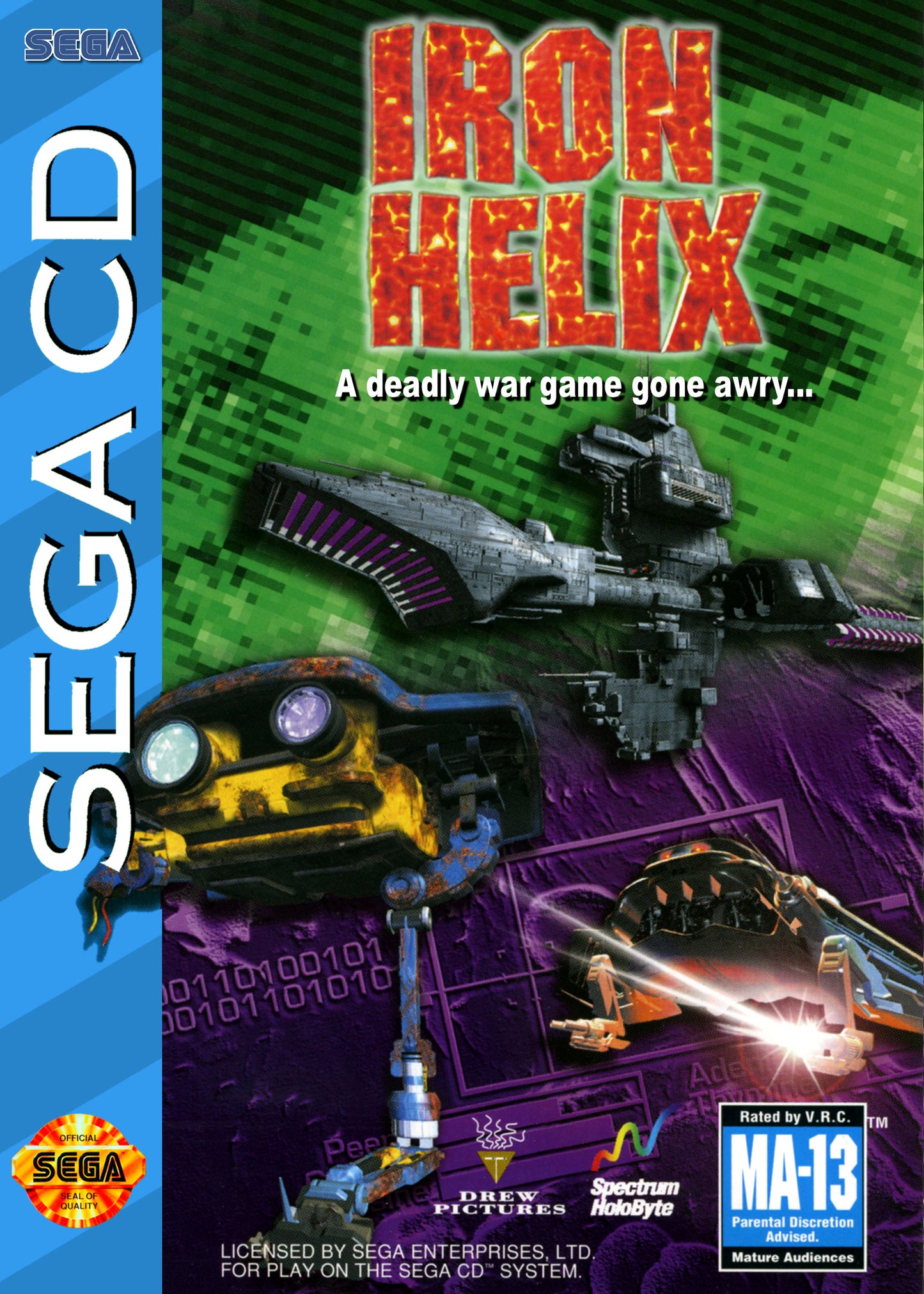 IRON HELIX  - SEGACD