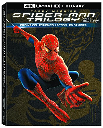 SPIDER-MAN / SPIDER-MAN 2 / SPIDER-MAN 3 - 4K UHD/BLU-RAY/ULTRAVIOLET (BILINGUAL)