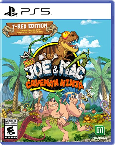 NEW JOE & MAC: CAVEMAN NINJA  - PS5