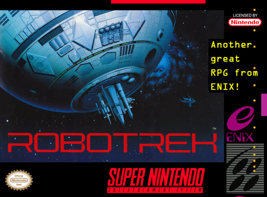 ROBOTREK  - SNES (W/BOX & MANUAL)