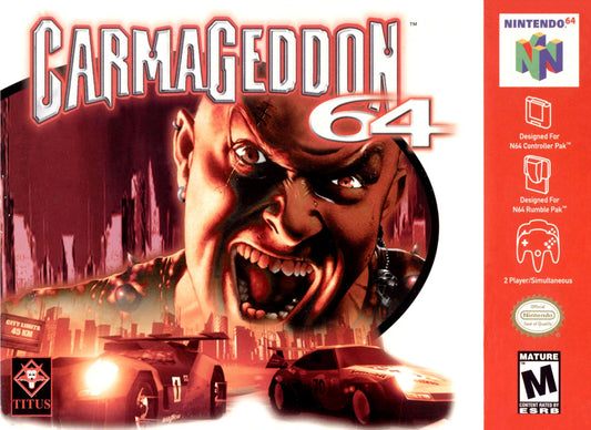 CARMAGEDDON  - N64 (W/BOX)