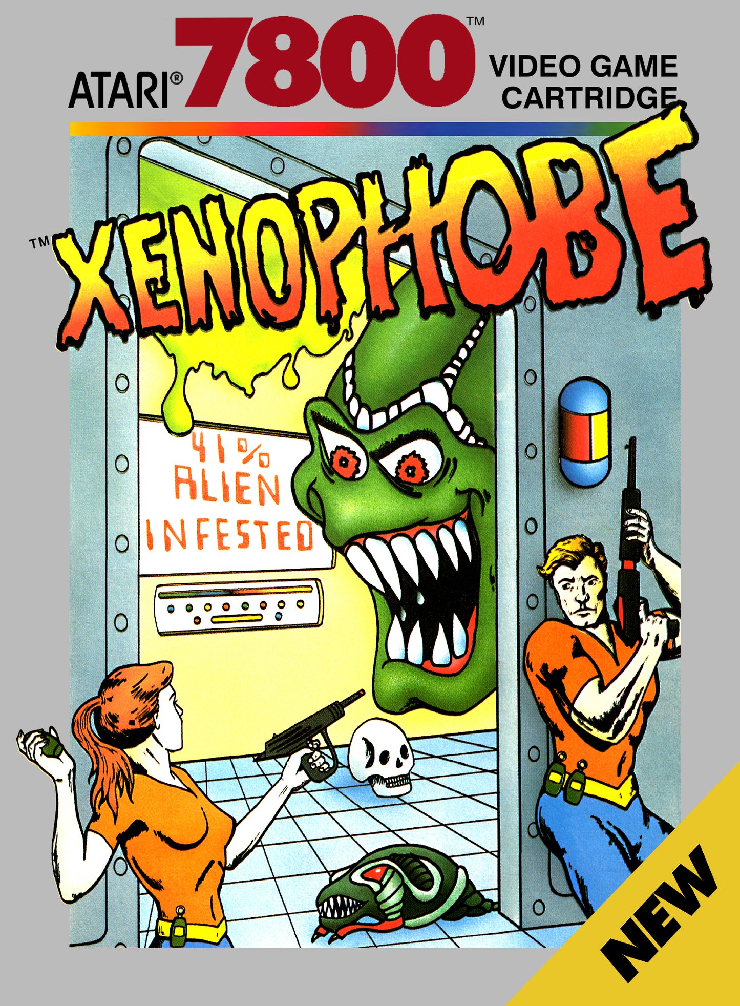 XENOPHOBE  - ATARI7800