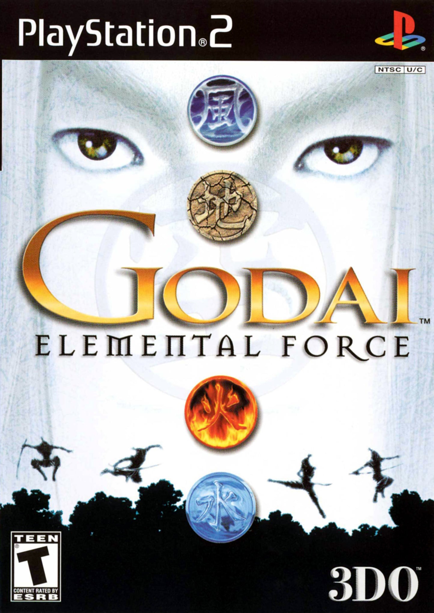 GODAI: ELEMENTAL FORCE  - PS2