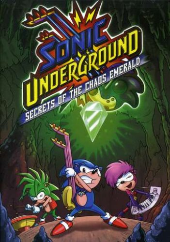 SONIC UNDERGROUND  - DVD-SECRETS OF THE CHAOS EMERALD