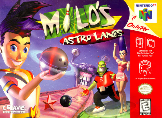MILO'S ASTRO LANES  - N64