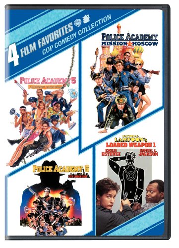 POLICE ACADEMY 5,6, MISSION TO MOSCOW/LO - DVD-FOUR FILM FAVORITES