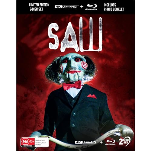 SAW (4K UHD / BLU-RAY) (LENTICULAR HARDCOVER + BOOKLET) [REGION B] [BLU-RAY]