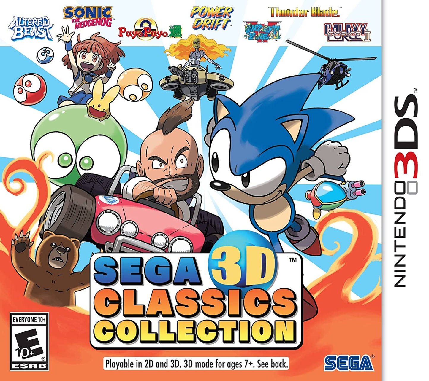 SEGA 3D CLASSICS COLLECTION  - 3DS