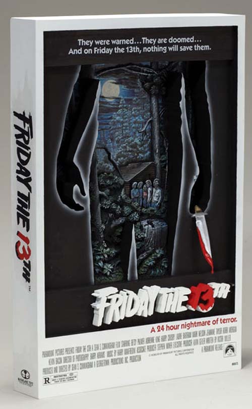 FRIDAY THE 13TH (3D POSTER) - MCFARLANE-2006 (DAMAGED BOX)