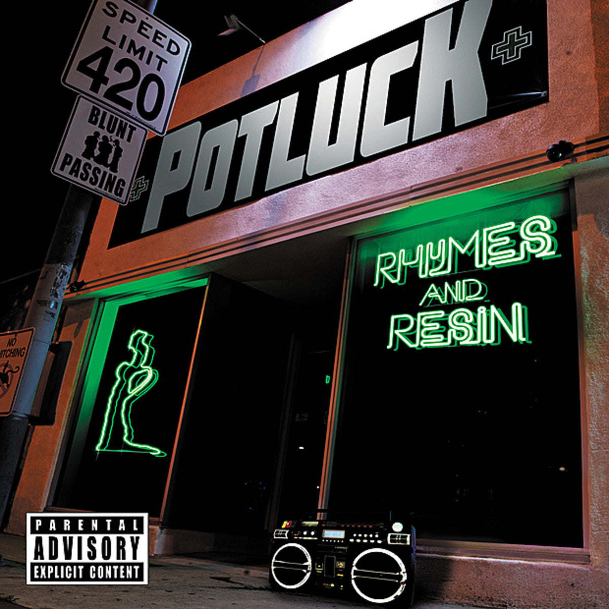 POTLUCK  - RHYMES & RESIN