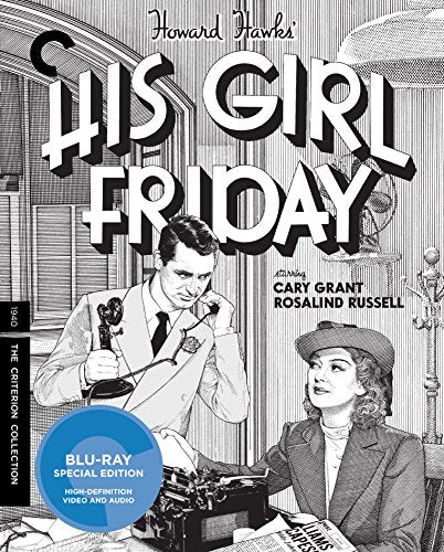 HIS GIRL FRIDAY [BLU-RAY]