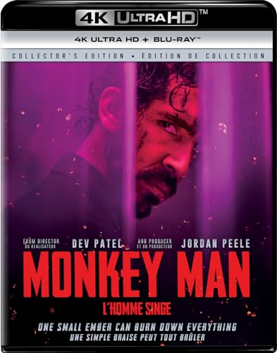 MONKEY MAN - BLU-4K-COLLECTOR'S EDITION-INC. BLU COPY