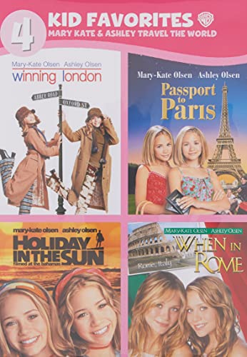 4 KIDS FAVORITES: MARY KATE & ASHLEY TRA - DVD-WINNING LONDON/PASSPORT TO PARIS/HOL