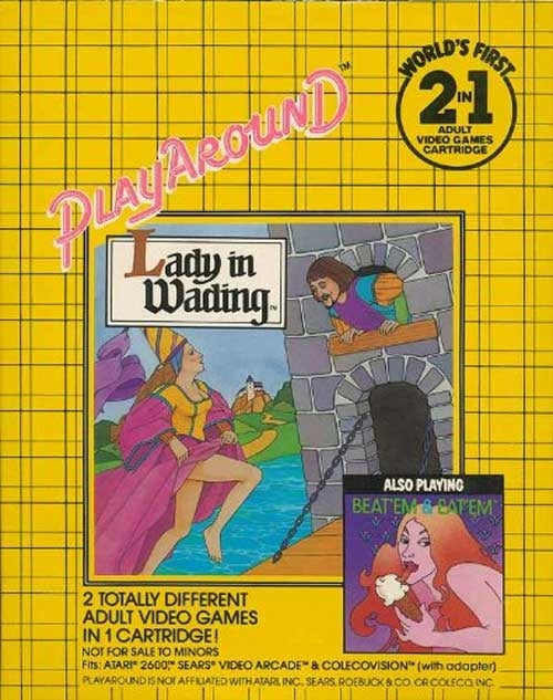 BEAT 'EM & EAT 'EM/LADY IN WAITING  - ATARI2600