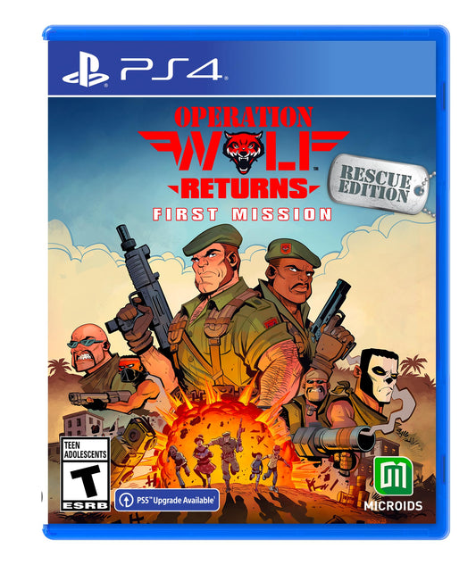 OPERATION WOLF RETURNS: FIRST MISSION  - PS4