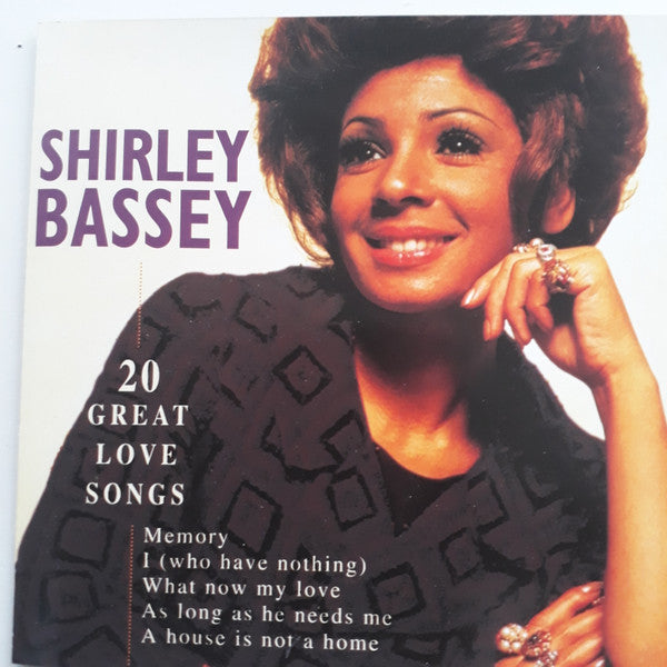 BASSEY, SHIRLEY  - 20 GREAT LOVE SONGS