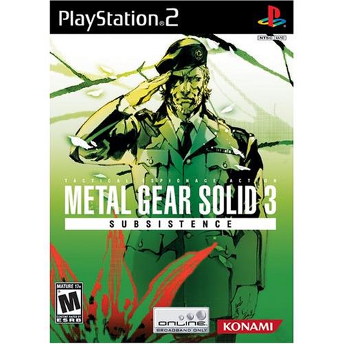 METAL GEAR SOLID 3: SUBSISTENCE - PLAYSTATION 2