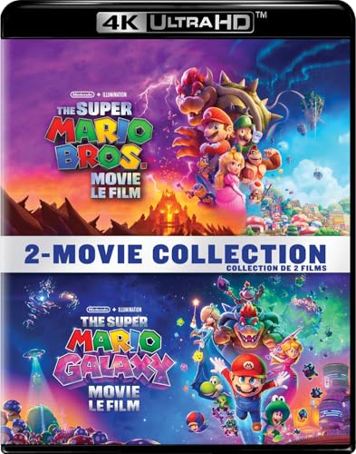 SUPER MARIO BROS. MOVIE/SUPER MARIO GALA - BLU-4K-TWO MOVIE COLLECTION