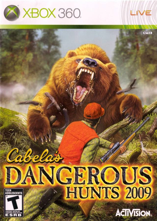 CABELA'S DANGEROUS HUNTS 2009  - XBX360