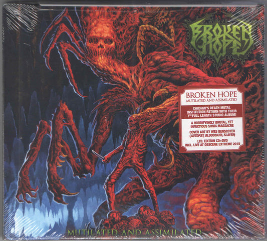 BROKEN HOPE  - MUTILATED & ASSIMILATED (LTD)(CD/DVD)(DI