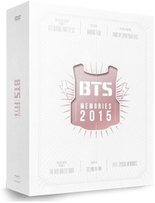 BTS - DVD-MEMORIES OF 2015 (4 DVDS/PHOTOBOOK)