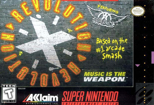 REVOLUTION X  - SNES (W/BOX)