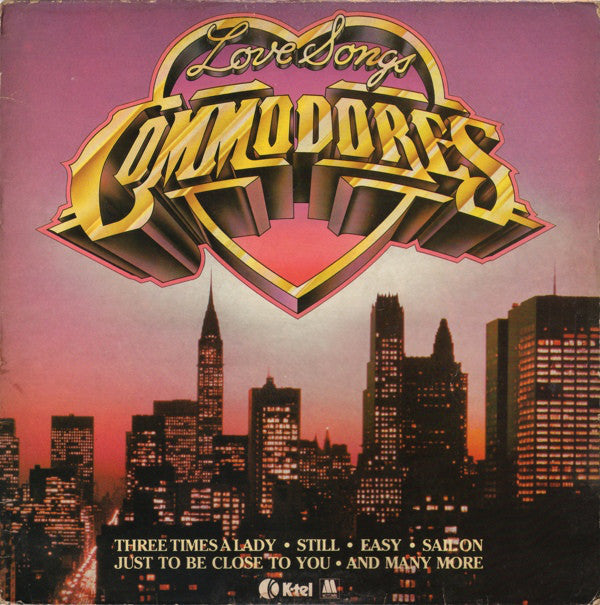 COMMODORES  - LOVE SONGS