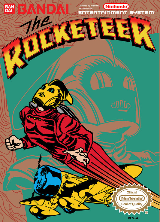 ROCKETEER  - NES (W/BOX)